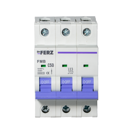 FMB-C 6kA 3P 50 х-ка C Автоматический выключатель